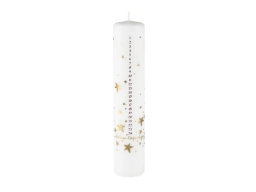 Golden Stars Kalenderkerze – Bild 7