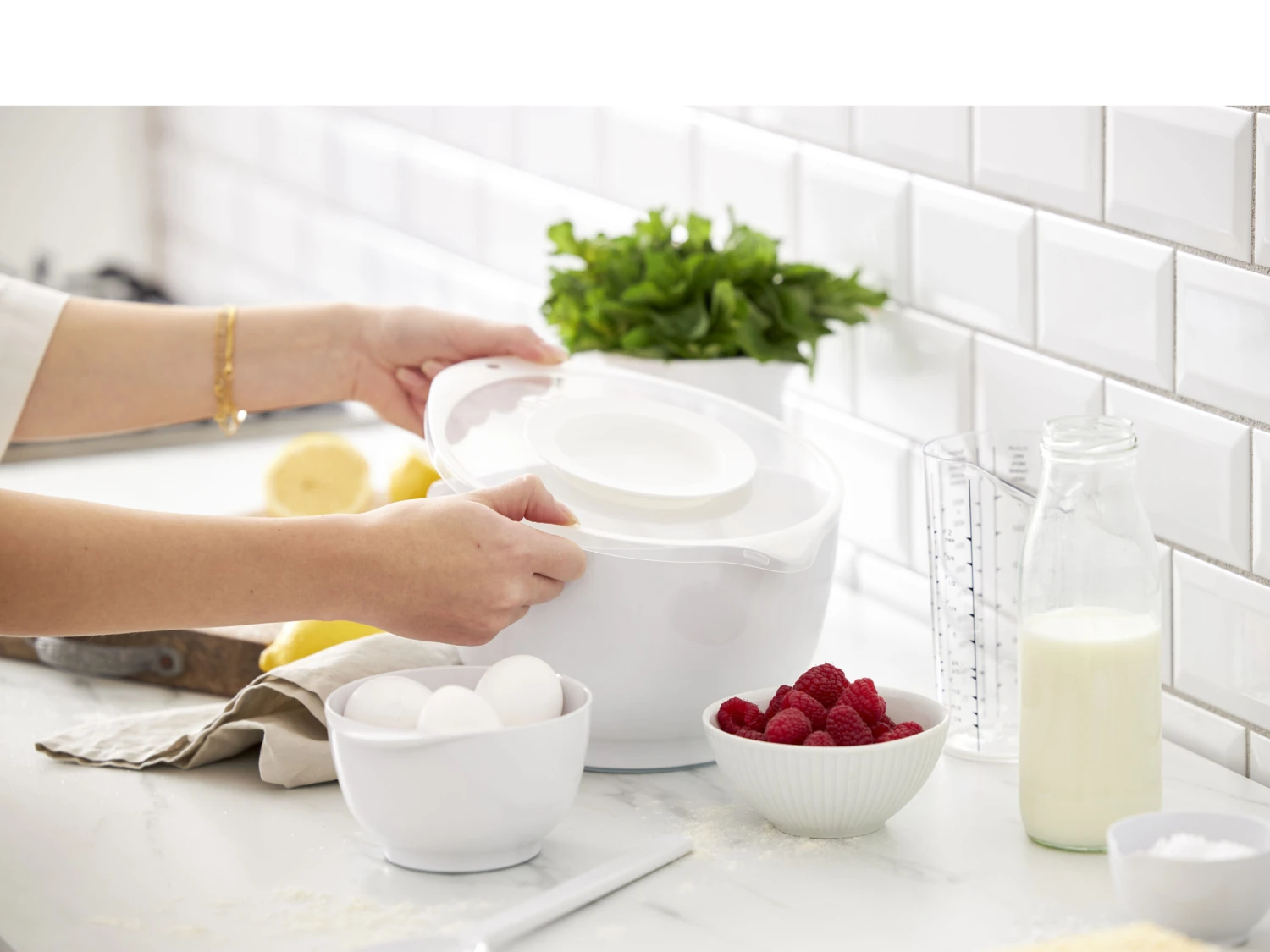 Rosti Margrethe Rührschüssel M. Splash-Deckel – Bild 3