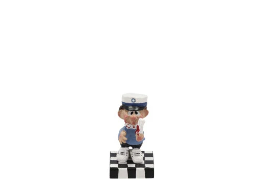 Blauer Student Junge – Bild 5