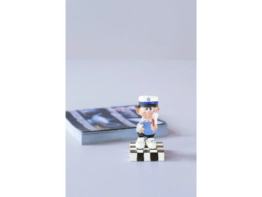 Blauer Student Junge – Bild 6