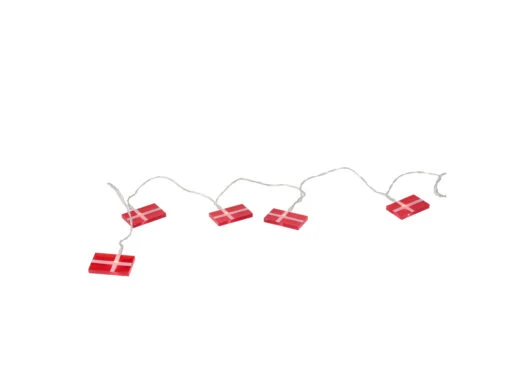 LED-kette Dänischen Flaggen – Bild 2