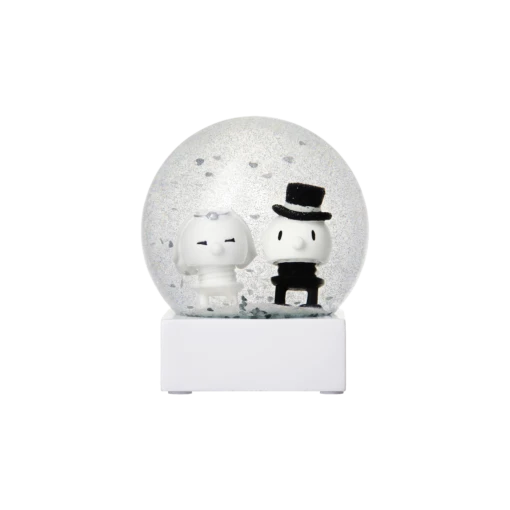 Wedding Couple Glitter Globe Hoptimist