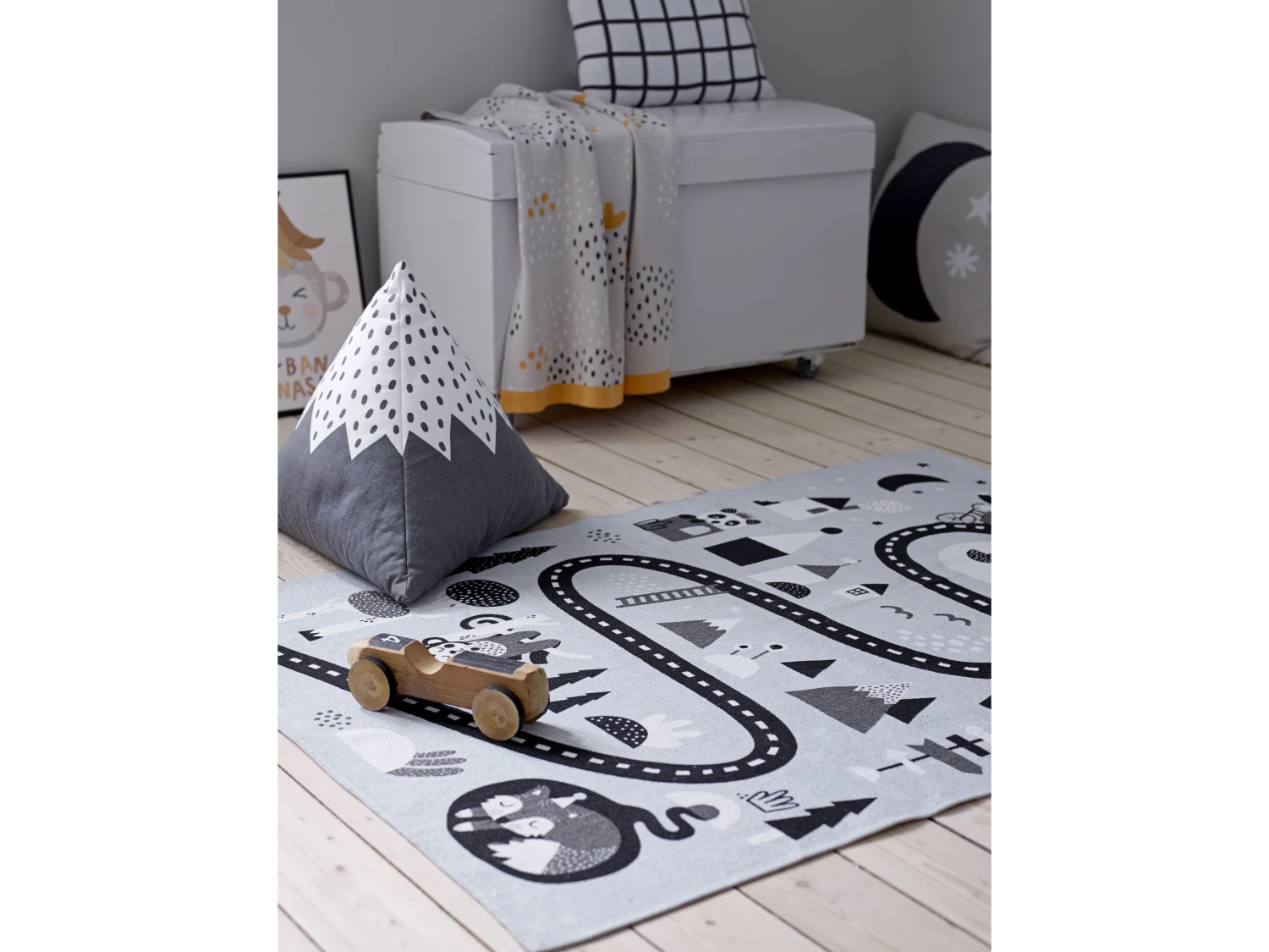 Södahl Mountain Check Kissen – Bild 2