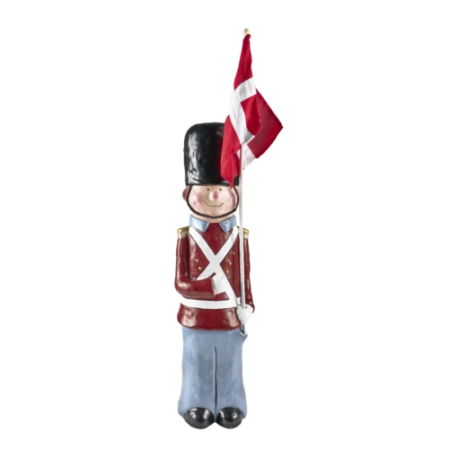 Garder Med Flag Figur